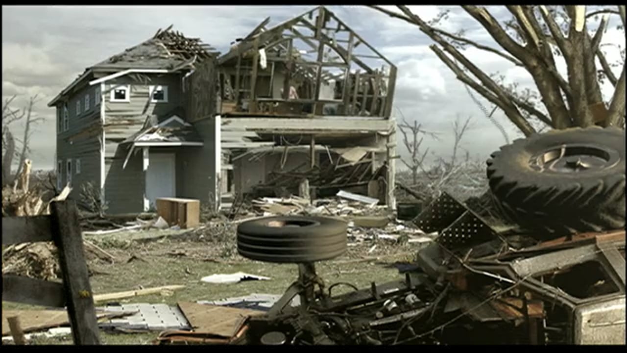 Still from Kotex Hurricane