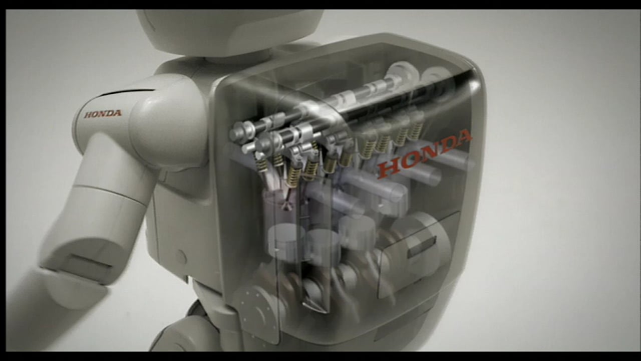 Still from Honda Asimo Director's Cut